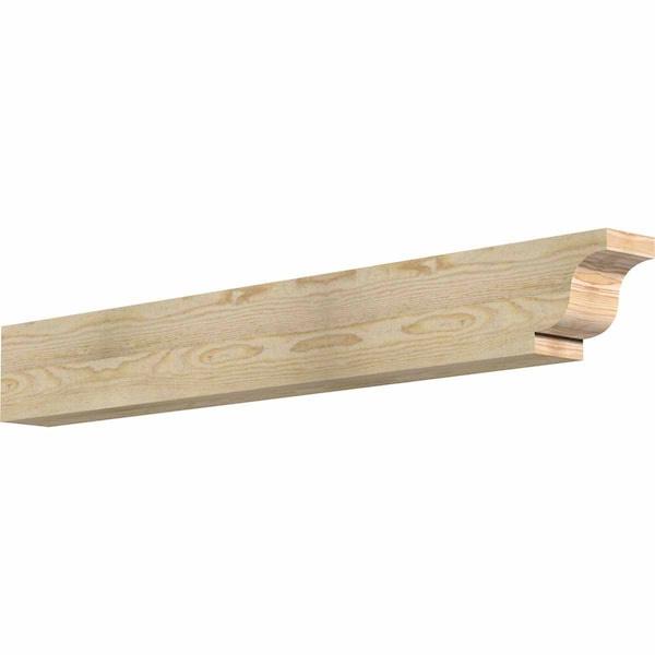 Ekena Millwork Newport Rough Sawn Rafter Tail, Douglas Fir, 4"W x 6"H x 48"L RFT04X06X48NEW00RDF - main